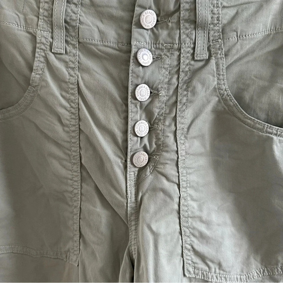 Veronica Beard Arya Cargo straight button fly pants - Picture 6 of 13